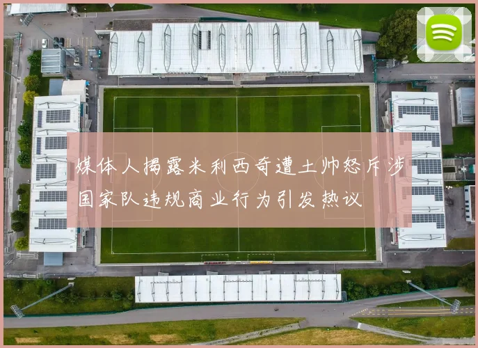 媒体人揭露米利西奇遭土帅怒斥涉国家队违规商业行为引发热议